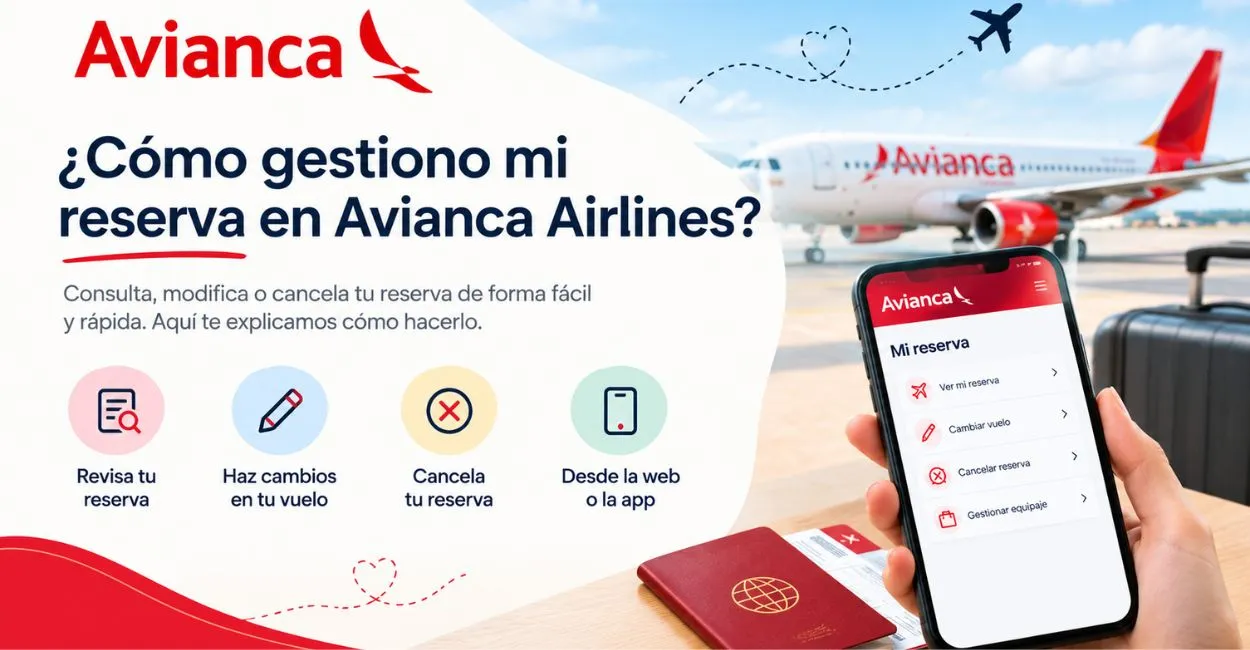 Reservar mi vuelo en Avianca